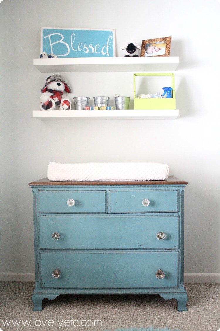 Dresser changing table