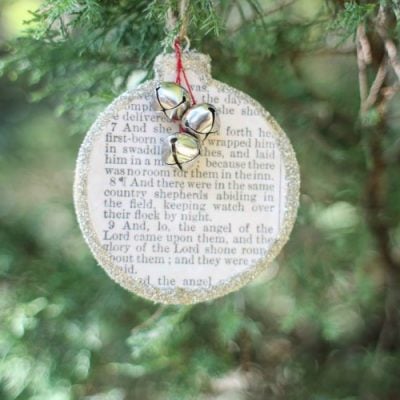 Birth of Christ Christmas Ornament