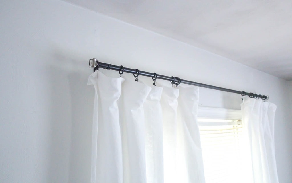 basic metal curtain rods