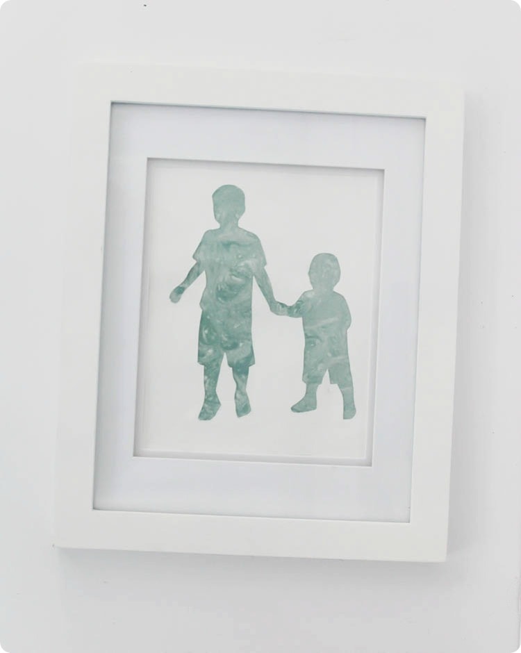 how to make easy silhouette art