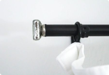 mercury glass finials