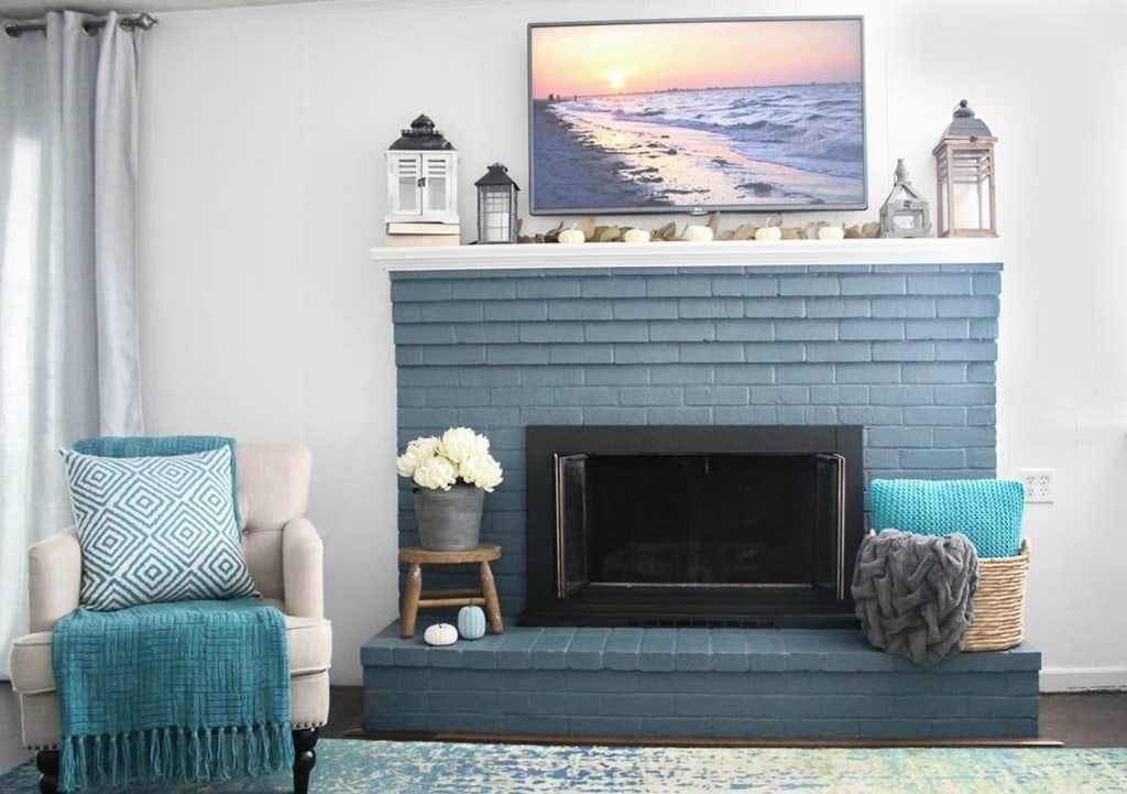 Modern Farmhouse Mantel High Style On A Low Budget Lovely Etc