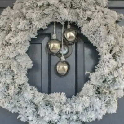 How to Flock a Christmas Wreath