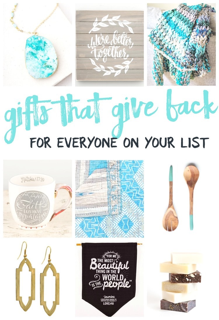 gifts that give back