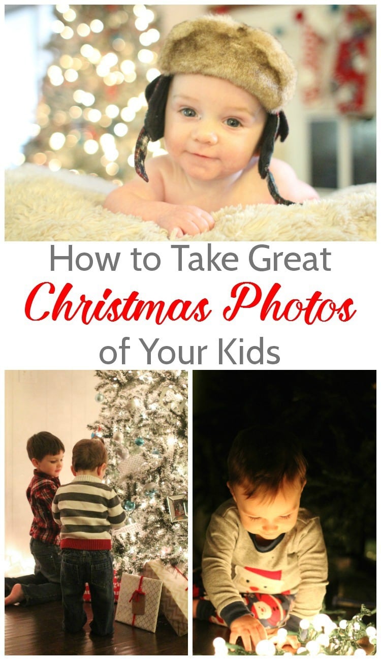 how to take great christmas photos of your kids