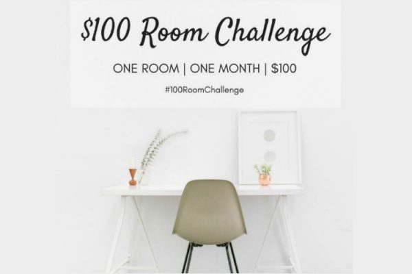 $100 Room Challenge: Unfinished Basement to Home Gym