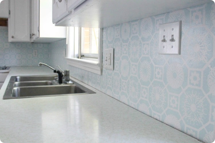 easy diy backsplash