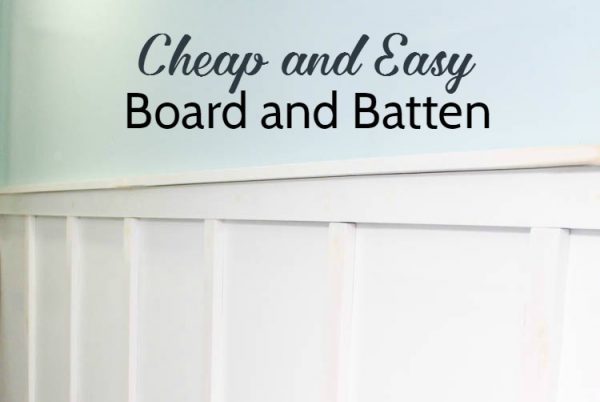 Cheap and Easy DIY Board and Batten Tutorial