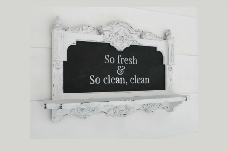 How to transform a plastic picture frame