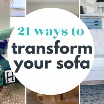 21 genius ways to transform your old sofa