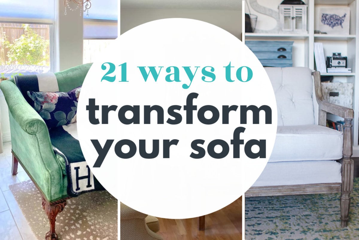 Hejse besøgende forestille 21 genius ways to transform your old sofa