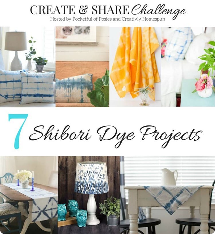 Make Your Own Shibori Kitchen Towels - A Beautiful Mess