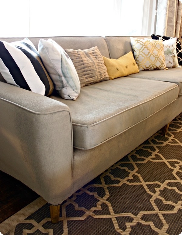 10 Ways To Transform Your Old Sofa, Change Fabric On Sofa