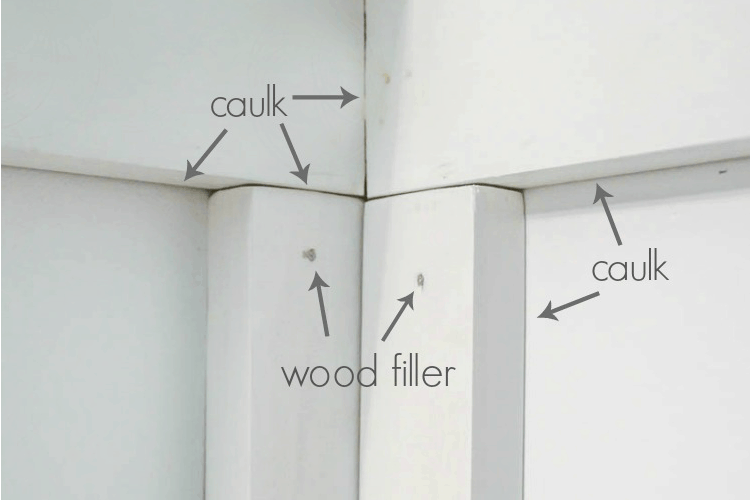 How to make homemade wood filler that will make those little gaps and blemishes disappear. Can You Use Wood Filler On Inch Gap - Caulk Or Wood Filler Choose The Right One For Every Project Lovely Etc