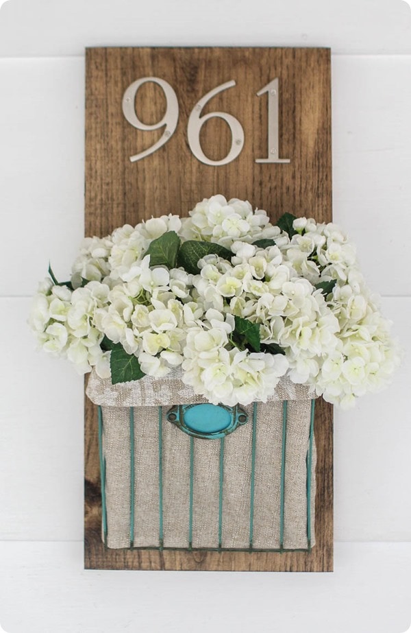 diy farmhouse house number