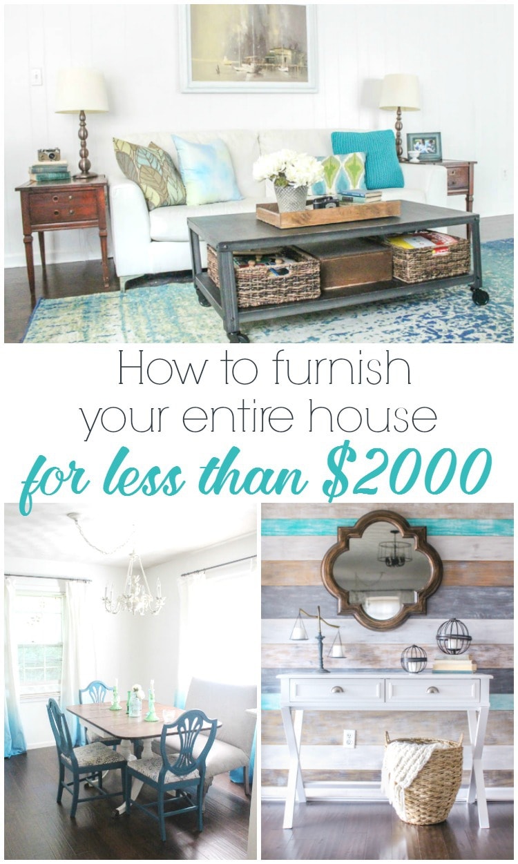 Furnishing an shop entire house