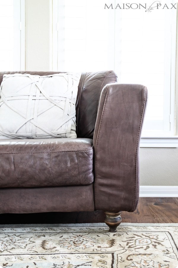 10 Ways To Transform Your Old Sofa, How To Put New Leather On Sofa
