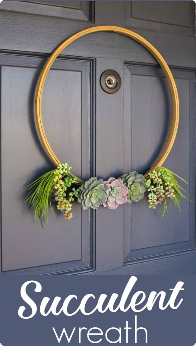 succulent wreath 