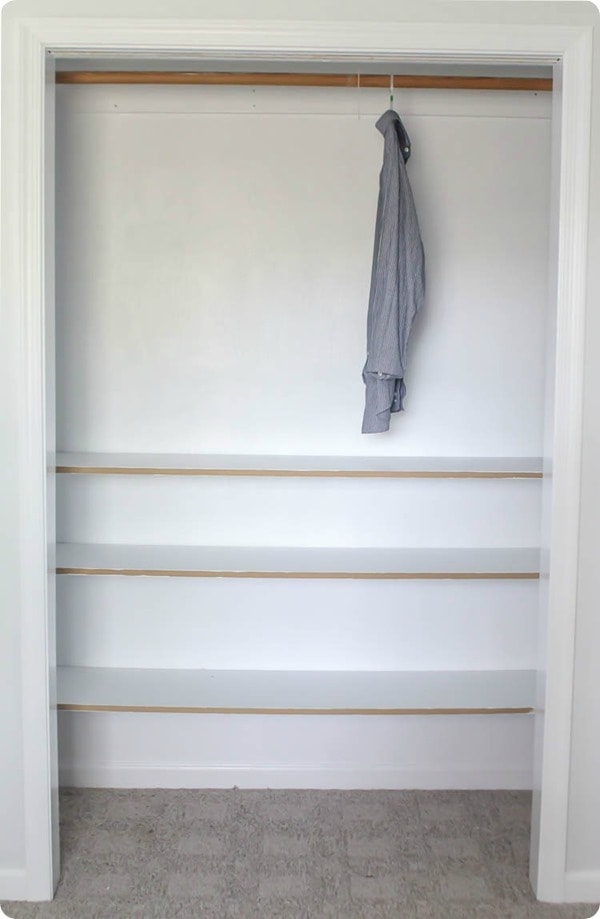 How To Install Closet Shelf And Rod