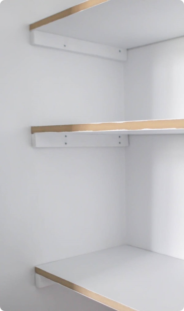 How to Make Custom Closet Shelves