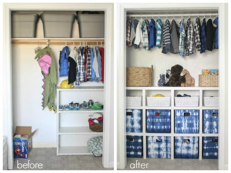 diy kids closet