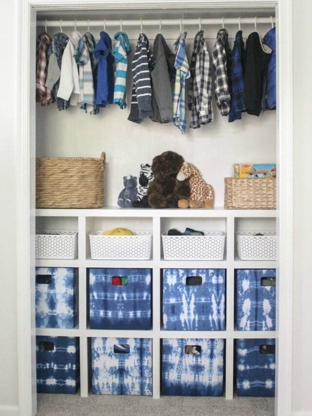 Easy DIY Closet Shelves Lovely Etc.