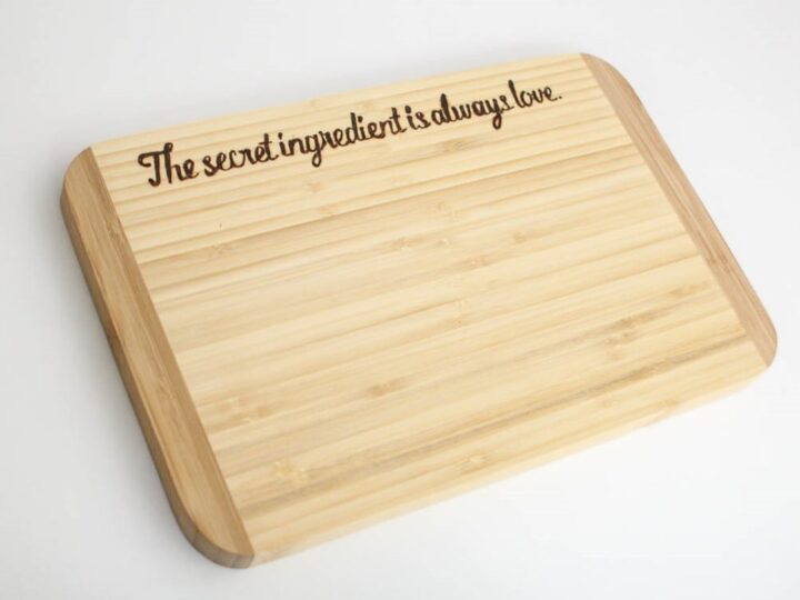 DIY Personalized Cutting Boards