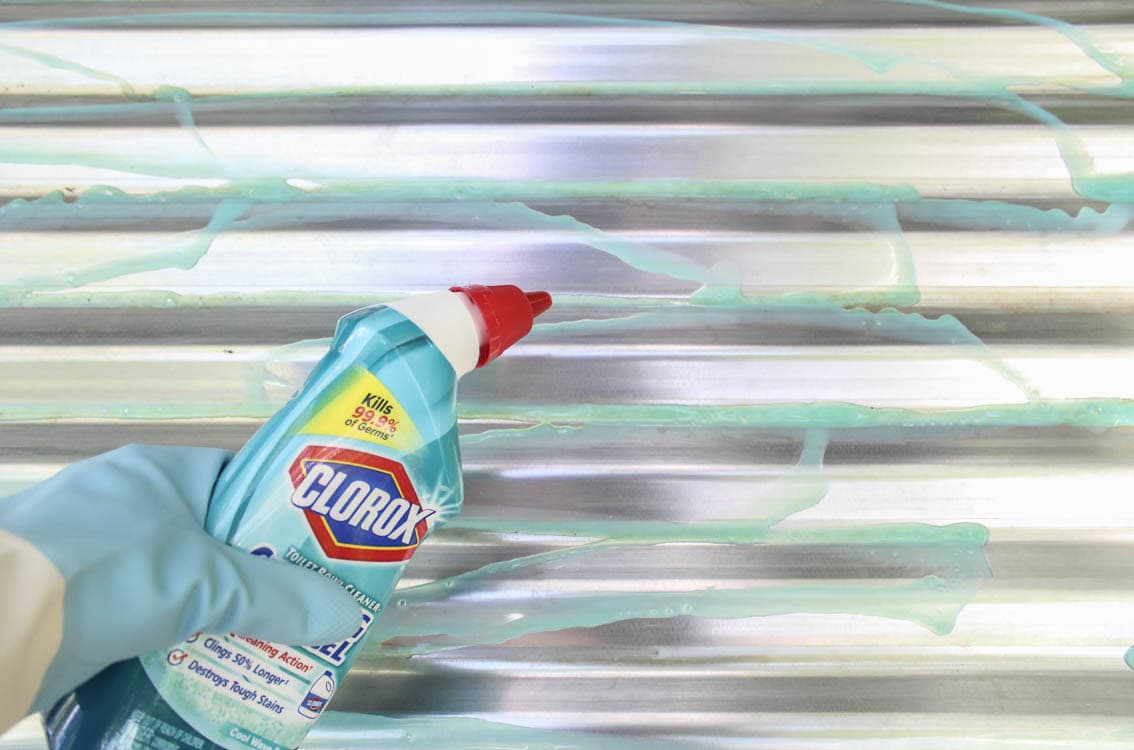 How to age galvanized metal from shiny new to vintage perfection