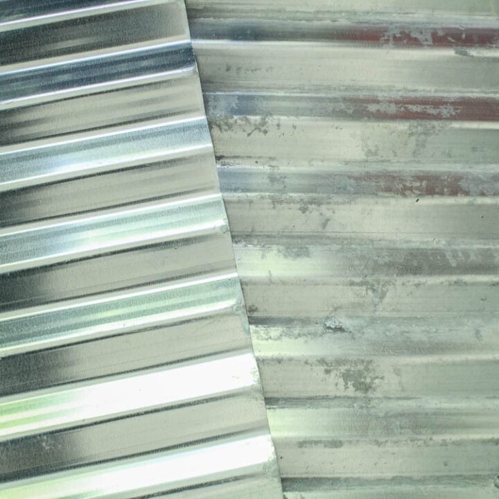 How To Age Galvanized Metal From Shiny, How To Install Corrugated Metal On Ceiling