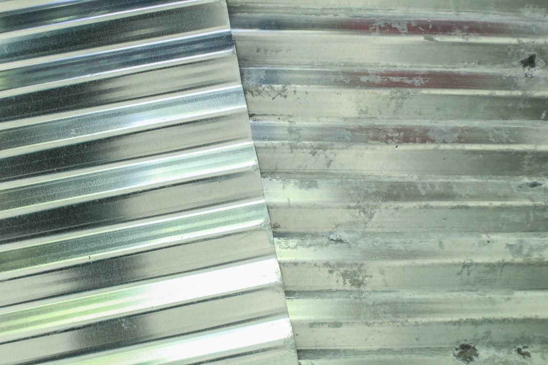 How to age galvanized metal from shiny new to vintage perfection