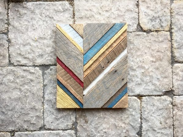 reclaimed barn wood art