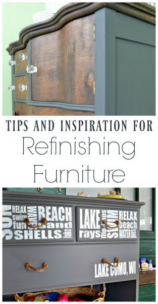tips and inspiration for refinishing furniture