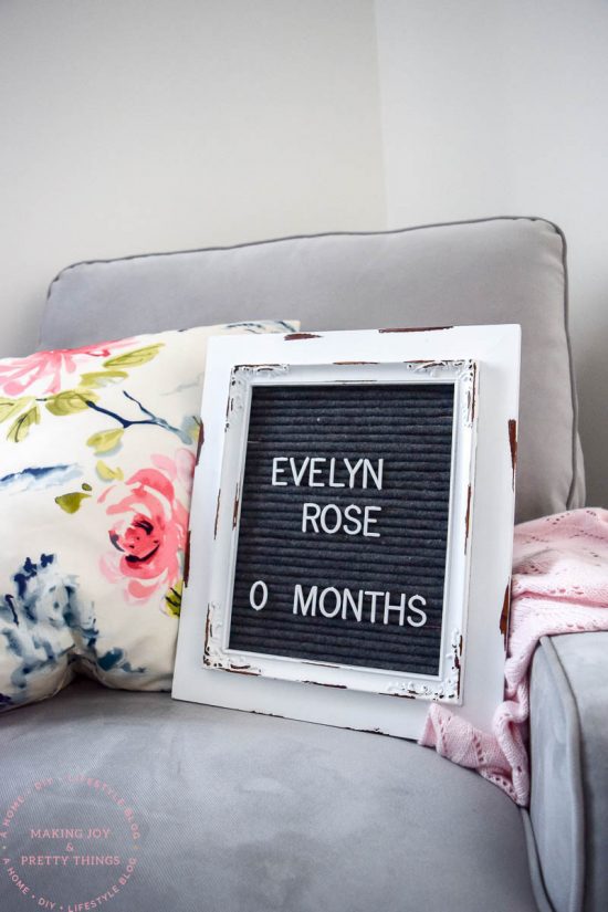 diy letterboard sign