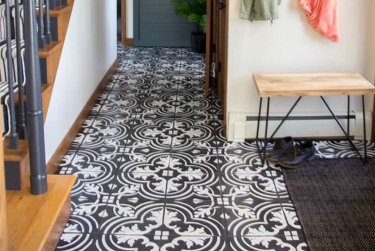 15 Gorgeous Painted Floors Ideas For Every Type Of Flooring