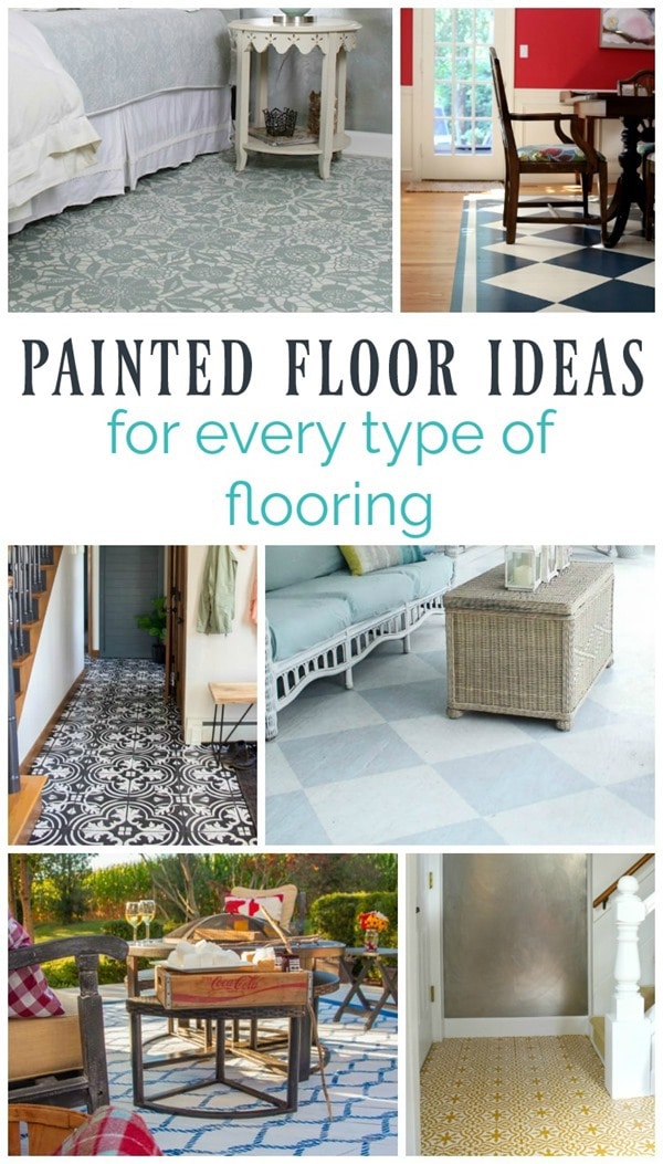 15 Gorgeous Painted Floors Ideas For Every Type Of Flooring