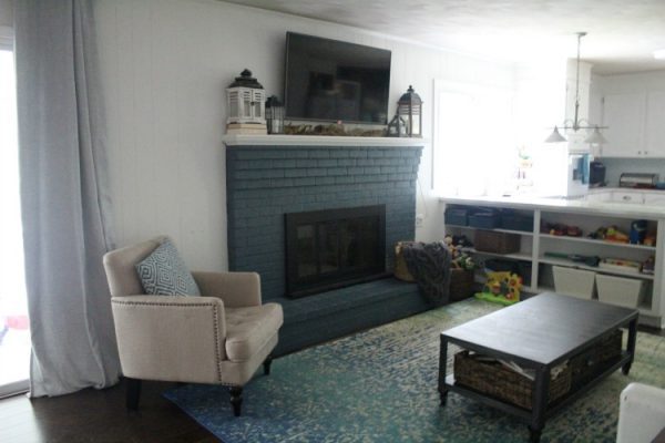 $100 Family Room Makeover Plans