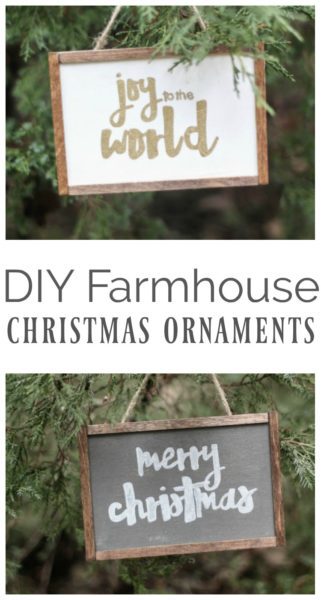 how to make cute diy farmhouse christmas ornaments these simple handmade ornaments look like mini - Farmhouse Christmas Decor how to make cute diy farmhouse christmas ornaments these simple handmade ornaments look like mini - Farmhouse Christmas Decor