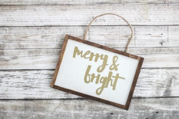 How to make cute DIY farmhouse Christmas ornaments