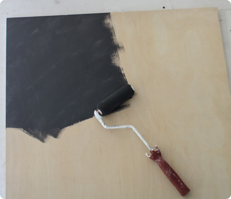 painting chalkboard paint
