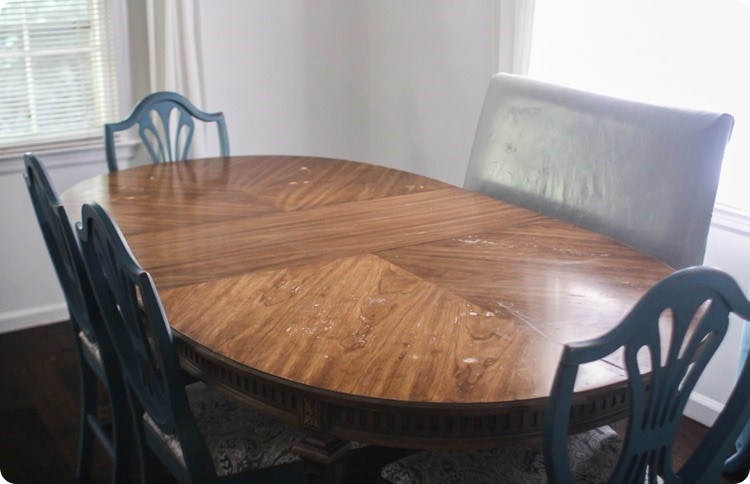 A steal of a table and neutral fall table decor - Lovely Etc.