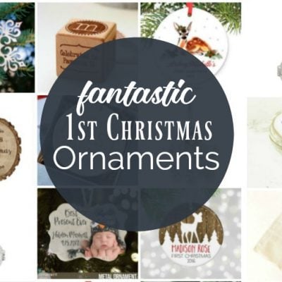 Babys First Christmas Ornament: 15 Fantastic Options