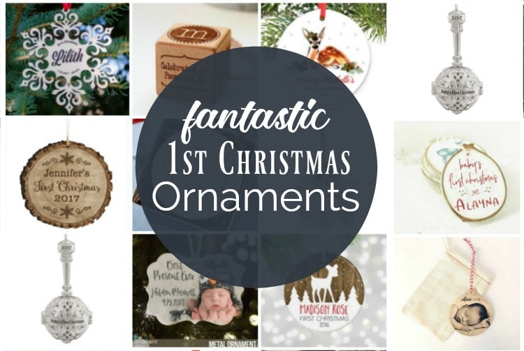 Babys First Christmas Ornament: 15 Fantastic Options