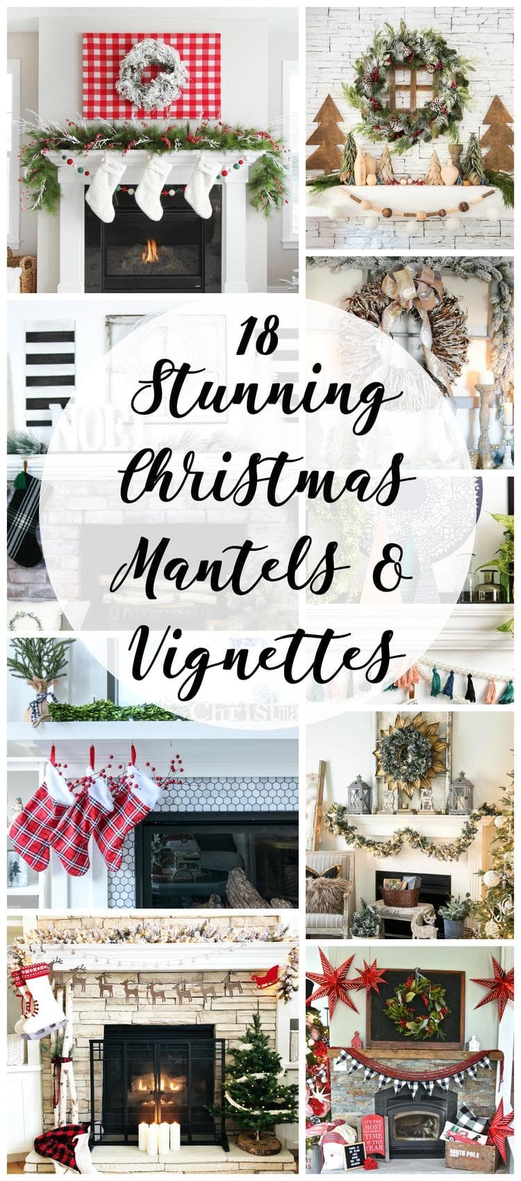 18 Stunning Christmas mantel ideas, Christmas mantels of every size and style