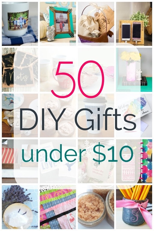 50 Awesome DIY Gifts Under Ten Dollars  Lovely Etc.