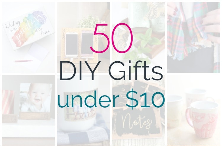50 Awesome DIY Gifts Under Ten Dollars Lovely Etc.