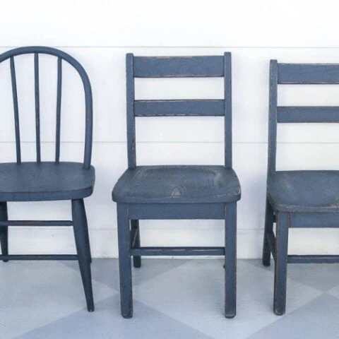How To Paint Chairs Super Fast