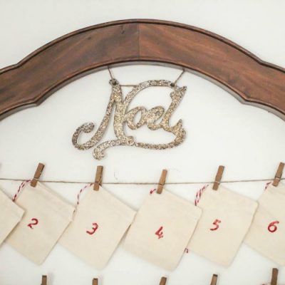 How to make an inexpensive reusable advent calendar