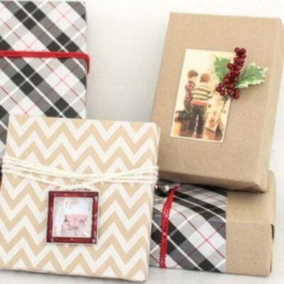 3 BEAUTIFUL WAYS TO WRAP GIFTS USING YOUR FAVORITE PHOTOS STORY