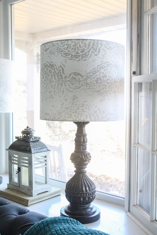 diy lampshade drum shade