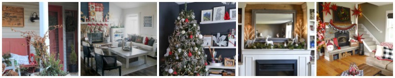 Another collage of holiday decorating ideas